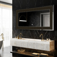 Verlichte Decoratieve Spiegel Voor - Nordic Charm