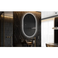 Moderne badkamer spiegel met LED-verlichting L229