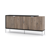 Komoda nowoczesna Toledo 190cm 4D, dąb flagstaff