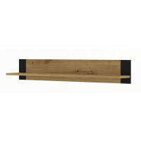 Półka wisząca MONDI 125cm, dąb artisan
