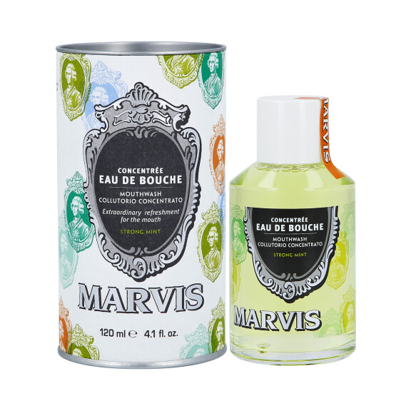 MARVIS Płyn do płukania jamy ustnej – strong mint 120ml