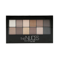 MAYBELLINE Paleta cieni do powiek The Nudes 9,6g