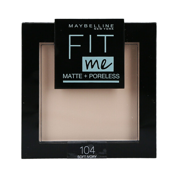 MAYBELLINE FIT ME Matujący puder do twarzy 104 Soft Ivory 8,2g