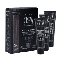 AMERICAN CREW Precision Blend Odsiwiacz dla mężczyzn Medium Ash (5-6) 3x40ml