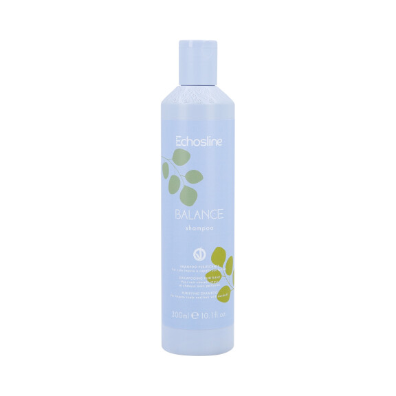 ECHOSLINE BALANCE PURIFICANTE Wegański szampon oczyszczający do włosów z łupieżem 300ml