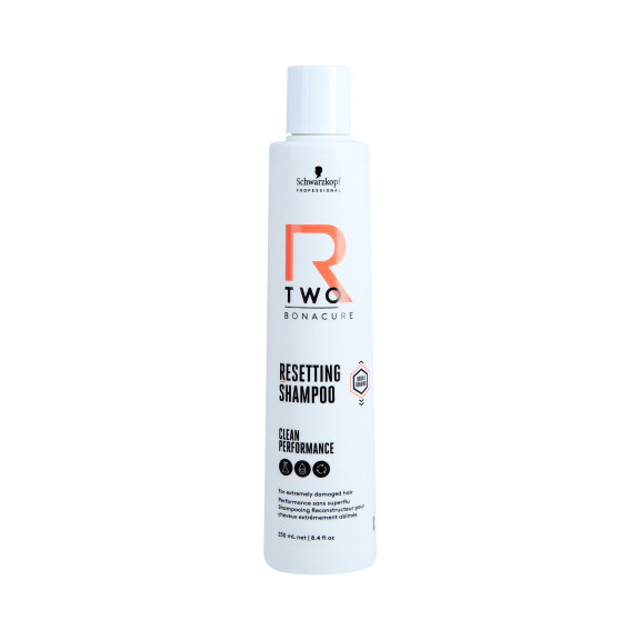 SCHWARZKOPF BONACURE R-TWO RESETTING Oczyszczająco - regenerujący szampon do włosów 250ml