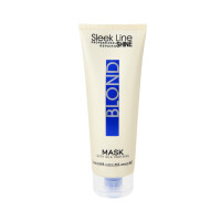 STAPIZ SLEEK LINE BLOND Maska z jedwabiem do włosów blond i siwych 250ml