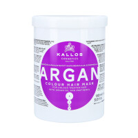 KALLOS ARGAN OIL Kremowa maska chroniąca kolor 1000ml