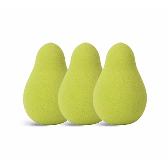 LANEILA BEAUTY PUFF AVOKADO Gąbki do makijażu 3szt.