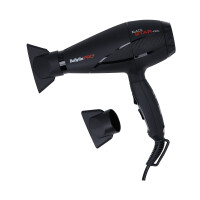 BABYLISS PRO BLACK STAR Suszarka do włosów z jonizacją 2200W, BAB6250IE