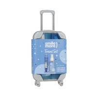 HISKIN MINI DENTAL TRAVEL SET Wakacyjna walizka w zestawie do higieny jamy ustnej w trakcie podróży 30ml + 60ml