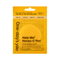 ONE-DAY’S YOU HELP ME HONEY-C PAD Rozjaśniające płatki tonizujące 18ml (10 szt.)