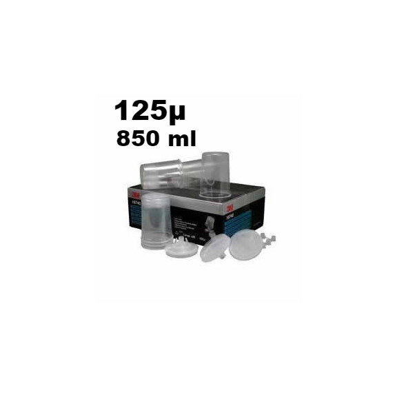 Zestaw Kubków Duży PPS 3M 16740 - 125 mikronów, 850 ml
