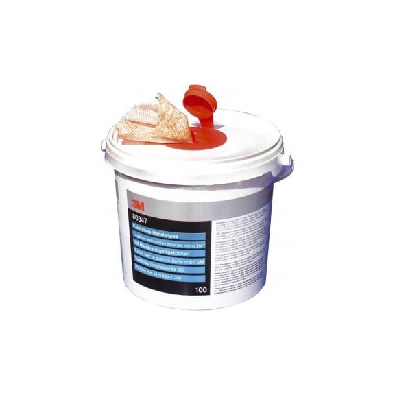 Nasączone ściereczki do mycia rąk 3M 80347 - 100 szt