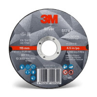 Tarcza do cięcia 3M 51785 Silver T41 - 115 mm x 1 mm x 22,23 mm