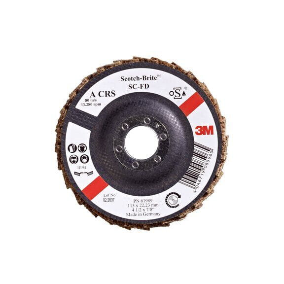 Dysk lamelkowy 3M Scotch-Brite SC-FD - A CRS - 125 x 22 mm