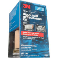 Zestaw do polerowania lamp / reflektorów na wiertarkę 3M 39073