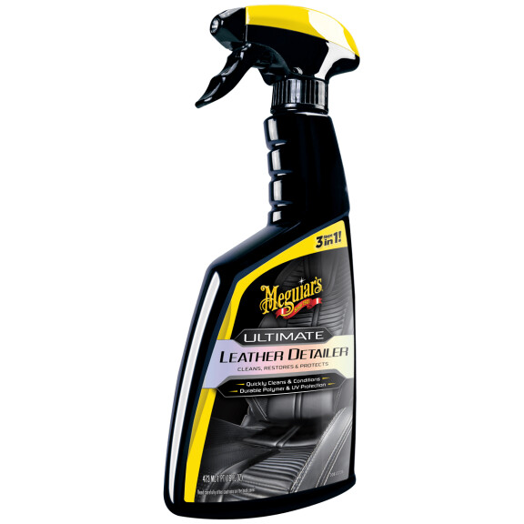 MEGUIAR'S Ultimate Leather Detailer Środek do czyszczenia, pielęgnacji i konserwacji skóry | 473 ML
