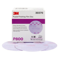 3M Hookit Purple 260L+ Krążek ścierny fioletowy na rzep / bez otworów | 75MM