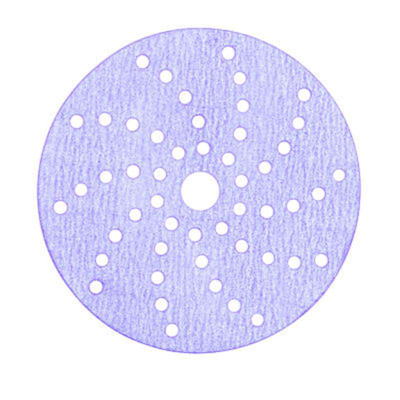 3M 50528 Krążek ścierny na rzep wielootworowy Hookit Purple+ 734U/ 334U - P220