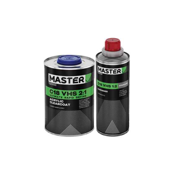 TROTON MASTER Lakier bezbarwny VHS 2:1 C18 ULTIMATE RAPID DRYING | [5+2,5] L | SZYBKI