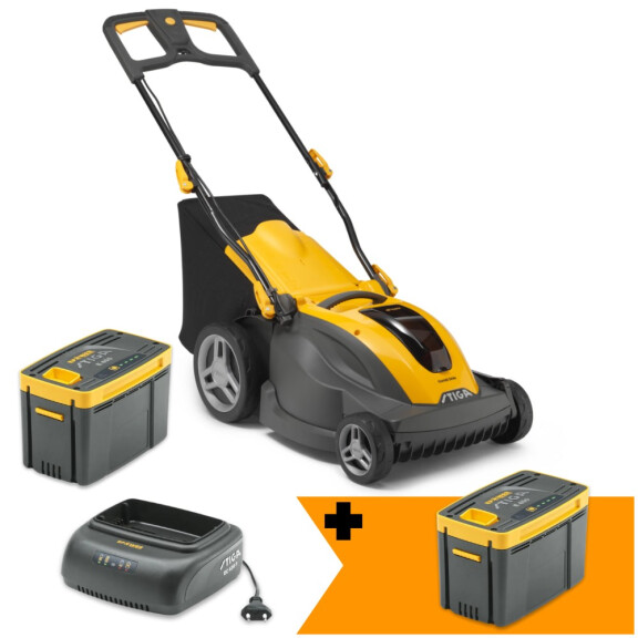 Zestaw Kosiarka akumulatorowa Stiga Combi 344e (1.3kW 42 cm)