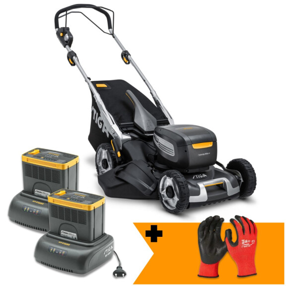 Zestaw Kosiarka akumulatorowa Stiga Twinclip 950e V (2.2 kW 48 cm)