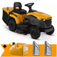 Zestaw Traktor ogrodowy spalinowy Stiga Estate 398 W SE (10,4kW 5000m² Automat)