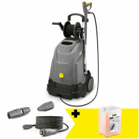 Zestaw Myjka wysokociśnieniowa Karcher HDS 5/15 UX PLUS Ciepłowodna (150 bar, 450l/h, 80°C)