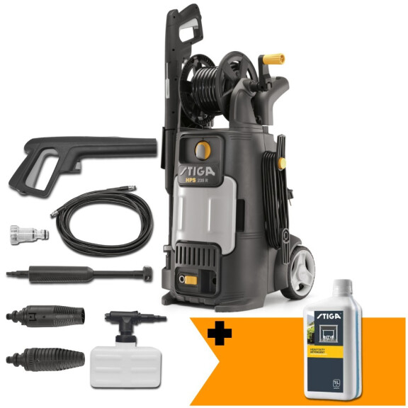 Zestaw Myjka ciśnieniowa Stiga HPS 235 R (1800 W, 135 bar)