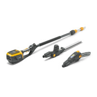 Podkrzesywarka + sekator Stiga MT 500e akumulatorowy na wysięgniku (0.35 kW)