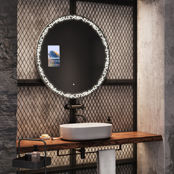 Okruhle zrkadlo LED Smart L115 Samsung
