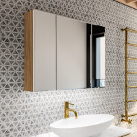 Armario de baño LED Clara 70 x 60cm