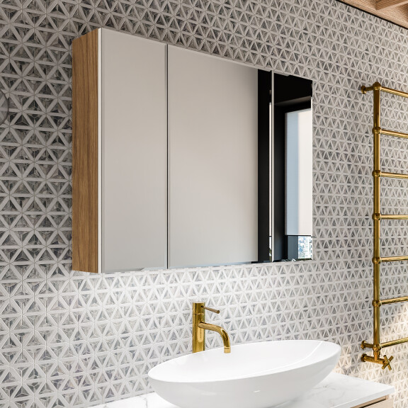 Armario de baño LED Clara 70 x 60cm