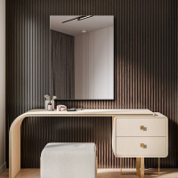 Espejo rectangular vertical de pared L198