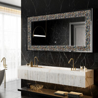 Espejo con luz decorativos pared - Natural Stones