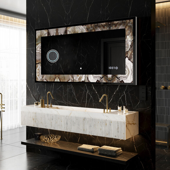 Espejo con luz decorativos pared - Desert Wonders