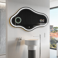 Irregular Espejo baño con luz LED SMART C223 Google