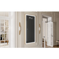 Espejo rectangular grande personalizados habitacion con luz LED L01