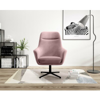 Promocja fotel obrotowy do salonu Polo boucle Anthalogy 1, 2, 15, 18, 18 - Tkanina obiciowa