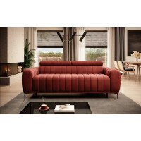 Sofa do salonu Gandi 140 z włoskim stelażem i materacem 14 cm - System włoski, Tkanina obiciowa, Bez pojemnika