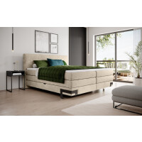 Łóżko do sypialni Valente 140 z pojemnikiem - 140x200 cm, Grupa 1, 2 x pojemnik, Pocket+Pocket