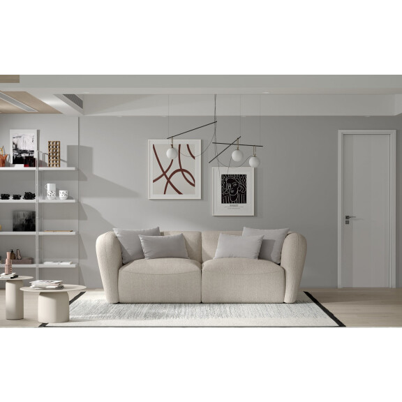 Sofa Candelo o głębokość siedziska 80 cm - Bez funkcji spania, Bez pojemnika