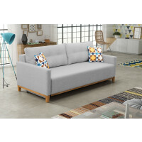 Sofa do salonu Siena z automatem DL-ka - Grupa 1, System automat DL, Tkanina obiciowa, 1 x pojemnik