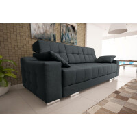 Promocja sofa Vegas 1 z automatem DL-ka - Tkaniny Promocyjne, System automat DL, Tkanina obiciowa, 1 x pojemnik