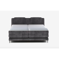 Łóżko Wave 180 z elektryczną regulacją Salvador 15 - 180, Pocket+Pocket+Top Classic, Bez pojemnika