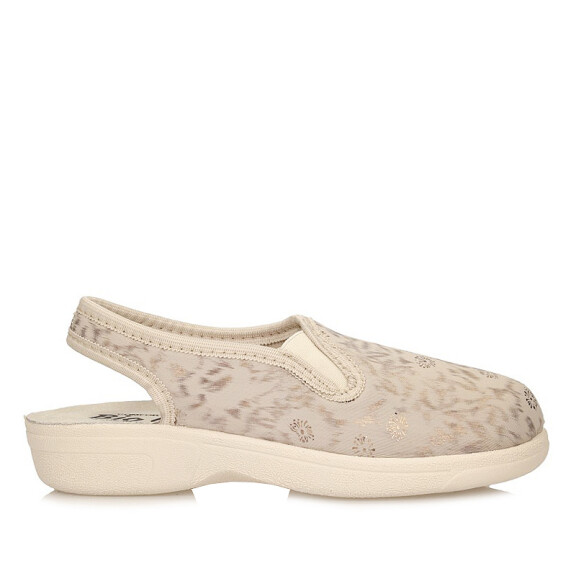 Sandały zdrowotne na haluksy Liber Light 1458 MEMORY BEIGE lycra