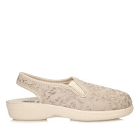 Sandały zdrowotne na haluksy Liber Light 1458 MEMORY BEIGE lycra