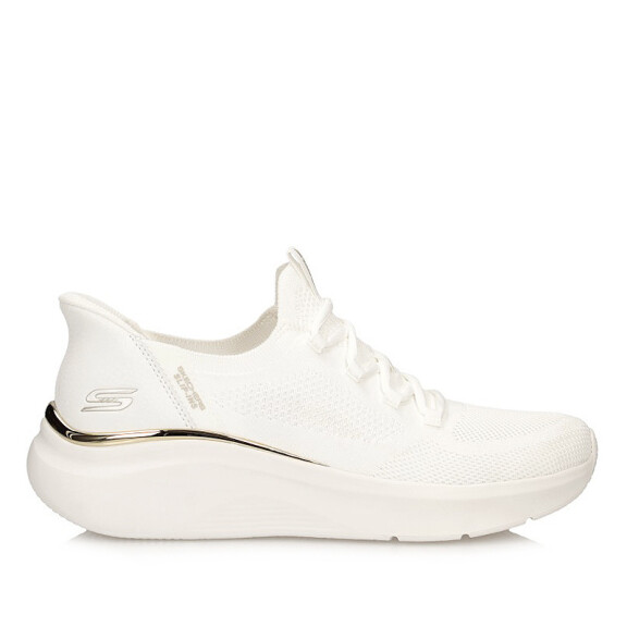 Komfortowe Sneakersy damskie Slip-on Skechers 117617 WHT