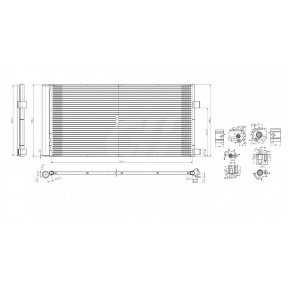 Klimaanlage Kühler Laguna 2.0Dci 07- 921100002R